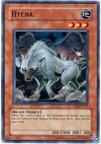 Hyena - Dark Revelation Volume 3 (DR3) #DR3-EN137 - Common / Short Print YuGiOh Trading Card