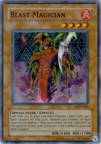 Blast Magician trading card from Dark Revelation Volume 3 Blast Magician - Dark Revelation Volume 3 YuGiOh trading card