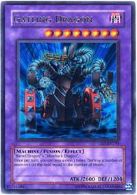 Gatling Dragon - Dark Revelation Volume 3 (DR3) #DR3-EN155 - Ultra Rare YuGiOh Trading Card