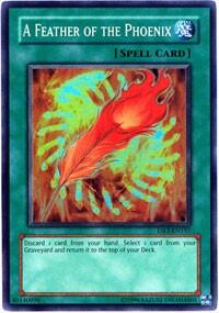 A Feather of the Phoenix - Dark Revelation Volume 3 (DR3) #DR3-EN157 - Super Rare YuGiOh Trading Card