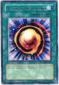 Meteor of Destruction - Dark Revelation Volume 3 (DR3) #DR3-EN161 - Rare YuGiOh Trading Card