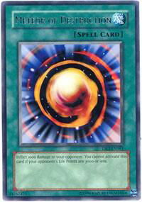 Meteor of Destruction - Dark Revelation Volume 3 (DR3) #DR3-EN161 - Rare YuGiOh Trading Card