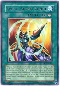 Spiral Spear Strike - Dark Revelation Volume 3 (DR3) #DR3-EN163 - Rare YuGiOh Trading Card