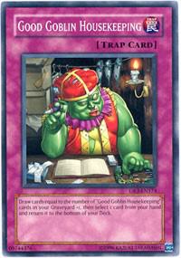 Good Goblin Housekeeping trading card from Dark Revelation Volume 3 Good Goblin Housekeeping - Dark Revelation Volume 3 YuGiOh trading card