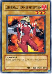 Elemental Hero Burstinatrix - Dark Revelation Volume 3 YuGiOh trading card