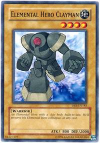 Elemental Hero Clayman - Dark Revelation Volume 3 YuGiOh trading card