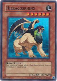 Hieracosphinx - Dark Revelation Volume 3 (DR3) #DR3-EN192 - Super Rare YuGiOh Trading Card