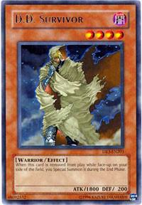 D.D. Survivor trading card from Dark Revelation Volume 3 D.D. Survivor - Dark Revelation Volume 3 YuGiOh trading card