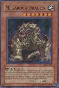 Megarock Dragon trading card from Dark Revelation Volume 3 Megarock Dragon - Dark Revelation Volume 3 YuGiOh trading card