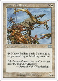 Heavy Ballista - Classic Sixth Edition (6ED) #23 - Uncommon Magic: The Gathering Trading Card