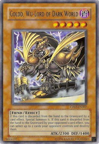 Goldd, Wu-Lord of Dark World - Champion Pack 3 (CP03) #CP03-EN007 - Rare YuGiOh Trading Card