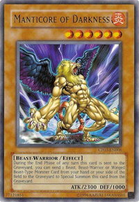 Manticore of Darkness - Champion Pack 3 (CP03) #CP03-EN008 - Rare YuGiOh Trading Card
