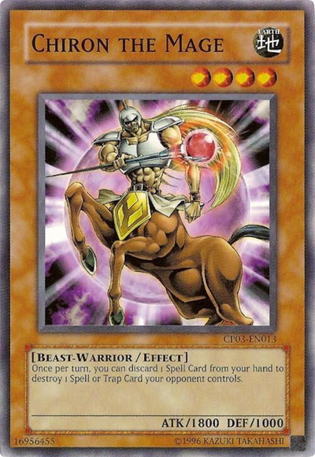 Chiron the Mage - Champion Pack 3 YuGiOh trading card