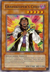 Gravekeeper's Chief - Champion Pack 3 (CP03) #CP03-EN016 - Common / Short Print YuGiOh Trading Card