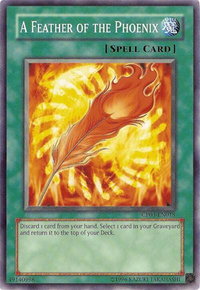 A Feather of the Phoenix - Champion Pack 3 (CP03) #CP03-EN018 - Common / Short Print YuGiOh Trading Card