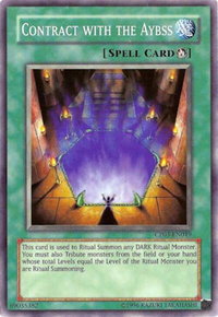 Contract with the Abyss - Champion Pack 3 (CP03) #CP03-EN019 - Common / Short Print YuGiOh Trading Card