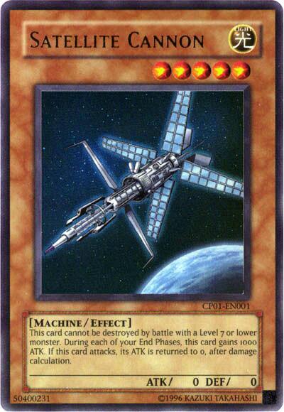 Satellite Cannon - Champion Pack 1 YuGiOh trading card