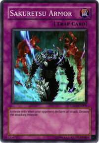 Sakuretsu Armor - Champion Pack 1 (CP01) #CP01-EN004 - Super Rare YuGiOh Trading Card