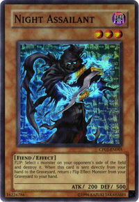 Night Assailant - Champion Pack 1 (CP01) #CP01-EN005 - Super Rare YuGiOh Trading Card