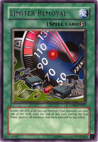 Limiter Removal - Champion Pack 1 (CP01) #CP01-EN007 - Rare YuGiOh Trading Card