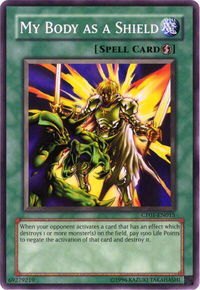 My Body as a Shield - Champion Pack 1 (CP01) #CP01-EN015 - Common / Short Print YuGiOh Trading Card