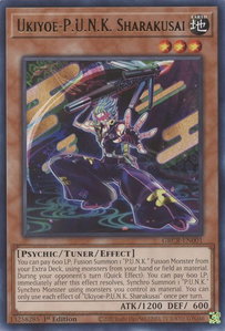 Ukiyoe-P.U.N.K. Sharakusai - The Grand Creators (GRCR) #GRCR-EN001 - Rare YuGiOh Trading Card
