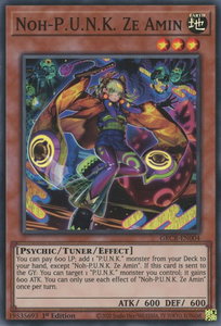 Noh-P.U.N.K. Ze Amin - The Grand Creators (GRCR) #GRCR-EN004 - Super Rare YuGiOh Trading Card