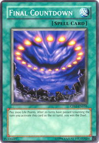 Final Countdown - Champion Pack 1 (CP01) #CP01-EN016 - Common / Short Print YuGiOh Trading Card