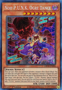 Noh-P.U.N.K. Ogre Dance (CR) - The Grand Creators (GRCR) #GRCR-EN006 - Collector's Rare YuGiOh Trading Card