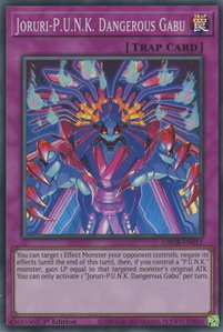 Joruri-P.U.N.K. Dangerous Gabu - The Grand Creators (GRCR) #GRCR-EN011 - Super Rare YuGiOh Trading Card