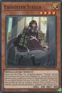 Exosister Stella - The Grand Creators (GRCR) #GRCR-EN014 - Super Rare YuGiOh Trading Card