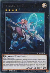 Exosister Kaspitell - The Grand Creators (GRCR) #GRCR-EN018 - Rare YuGiOh Trading Card
