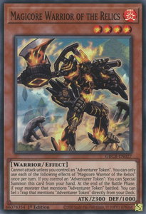 Magicore Warrior of the Relics - The Grand Creators (GRCR) #GRCR-EN027 - Super Rare YuGiOh Trading Card