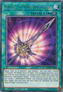 Dunnell, the Noble Arms of Light - The Grand Creators (GRCR) #GRCR-EN030 - Rare YuGiOh Trading Card