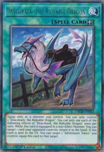 Dracoback, the Rideable Dragon - The Grand Creators (GRCR) #GRCR-EN032 - Rare YuGiOh Trading Card