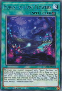 Forest of Lost Flowers - The Grand Creators (GRCR) #GRCR-EN034 - Rare YuGiOh Trading Card