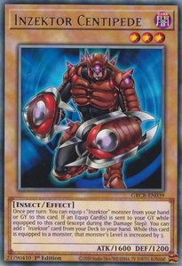 Inzektor Centipede - The Grand Creators (GRCR) #GRCR-EN039 - Rare YuGiOh Trading Card