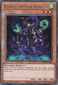 Risebell the Star Adjuster - The Grand Creators (GRCR) #GRCR-EN043 - Rare YuGiOh Trading Card