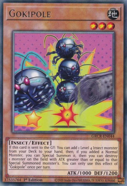 Gokipole trading card from The Grand Creators Gokipole - The Grand Creators YuGiOh trading card