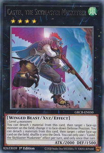 Castel, the Skyblaster Musketeer - The Grand Creators (GRCR) #GRCR-EN050 - Rare YuGiOh Trading Card