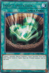 Insect Imitation - The Grand Creators (GRCR) #GRCR-EN052 - Rare YuGiOh Trading Card