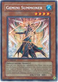 Gemini Summoner trading card from Tactical Evolution Gemini Summoner - Tactical Evolution YuGiOh trading card