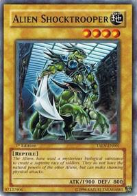 Alien Shocktrooper - Tactical Evolution YuGiOh trading card
