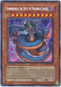Vennominaga the Deity of Poisonous Snakes - Tactical Evolution (TAEV) #TAEV-EN013 - Secret Rare YuGiOh Trading Card