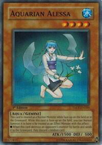 Aquarian Alessa - Tactical Evolution (TAEV) #TAEV-EN020 - Super Rare YuGiOh Trading Card