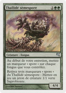 Sporesower Thallid (French) - "Thallide semespore" - Magic Encyclopedia 2005 (Salvat/Hachette) (PSAL) #J3 - Uncommon Magic: The Gathering Trading Card