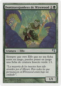 Wirewood Hivemaster (Spanish) - "Dominaenjambres de Wirewood" (B3) - Magic Encyclopedia 2005 (Salvat/Hachette) (PSAL) #B3 - Uncommon Magic: The Gathering Trading Card