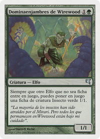 Wirewood Hivemaster (Spanish) - "Dominaenjambres de Wirewood" (B3) - Magic Encyclopedia 2005 (Salvat/Hachette) (PSAL) #B3 - Uncommon Magic: The Gathering Trading Card
