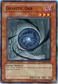 Gravitic Orb trading card from Tactical Evolution Gravitic Orb - Tactical Evolution YuGiOh trading card