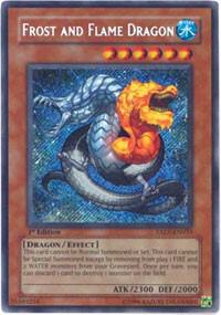 Frost and Flame Dragon - Tactical Evolution YuGiOh trading card